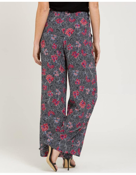 NAF NAF παντελόνα floral PENP66 | BON FASHION