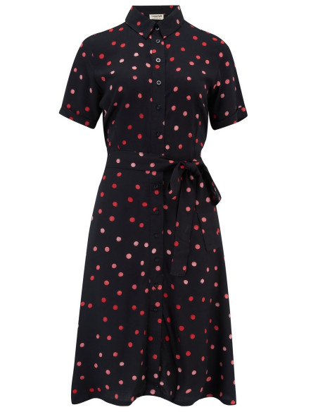 SUGARHILL Abby Batik Shirt Dress D0563