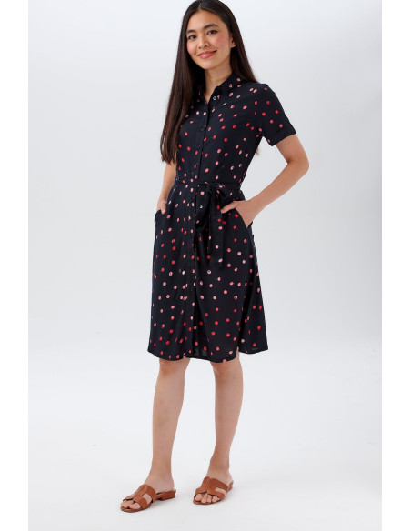 SUGARHILL Abby Batik Shirt Dress D0563 | BON FASHION