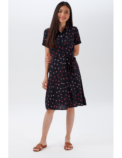 SUGARHILL Abby Batik Shirt Dress D0563 | BON FASHION