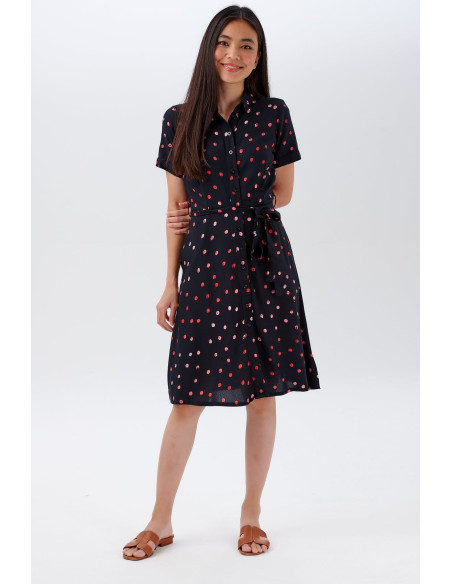 SUGARHILL Abby Batik Shirt Dress D0563 | BON FASHION