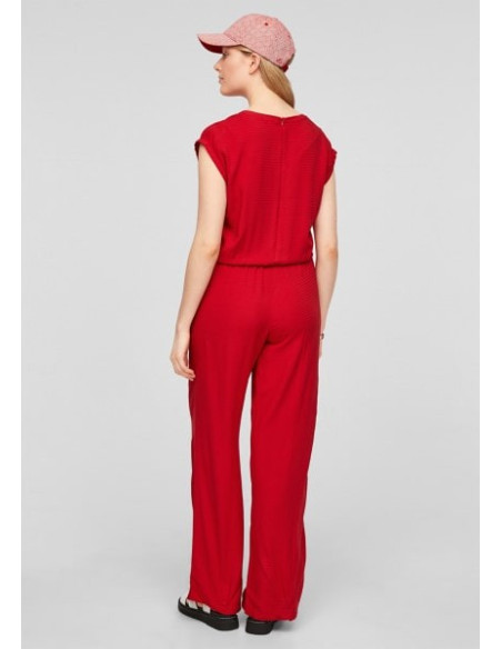 S.OLIVER All-in-one with a textured pattern 2100037-3180 | BON FASHION