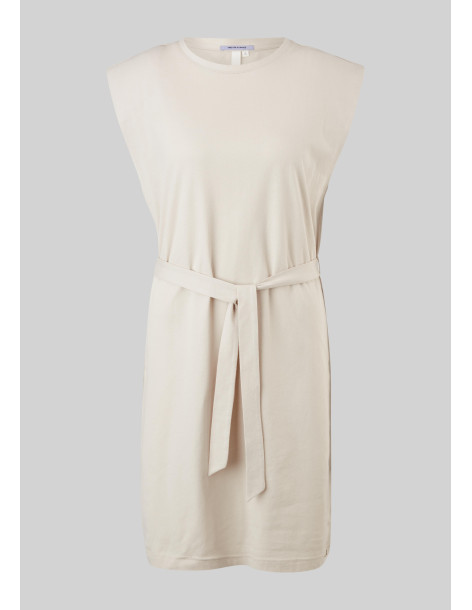 S.OLIVER Jersey dress with a tie-around belt 2062980-8030 2