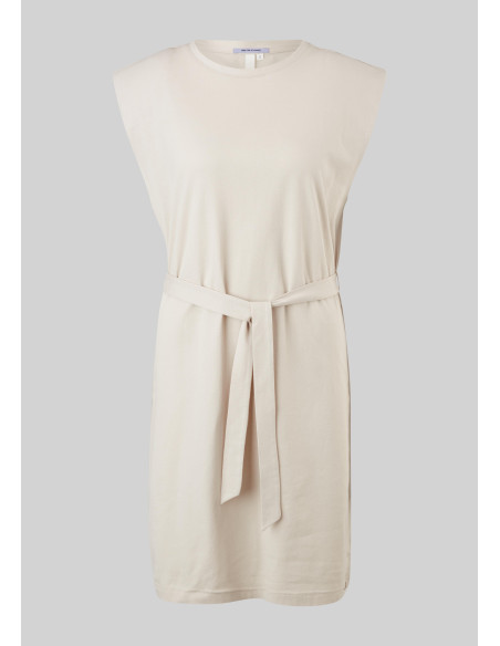 S.OLIVER Jersey dress with a tie-around belt 2062980-8030 | BON FASHION