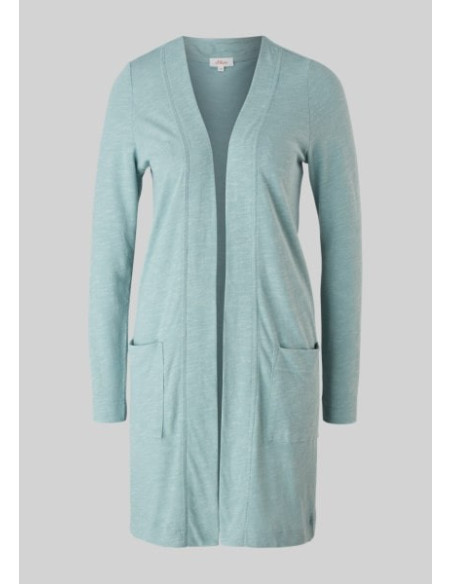 S.OLIVER Long jersey cardigan 2102978-7218 | BON FASHION