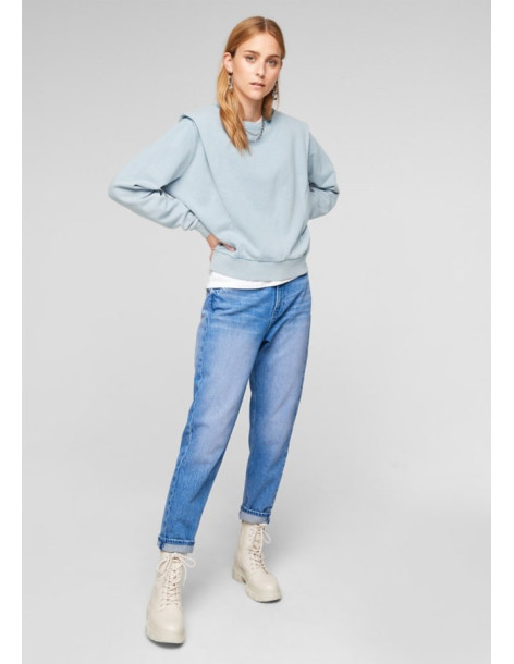 S.OLIVER Sweatshirt with shoulder pads 2102226-5213 | BON FASHION