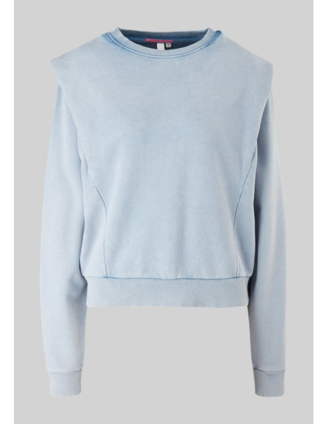 S.OLIVER Sweatshirt with shoulder pads 2102226-5213