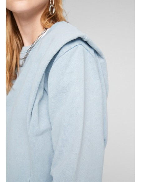 S.OLIVER Sweatshirt with shoulder pads 2102226-5213 | BON FASHION