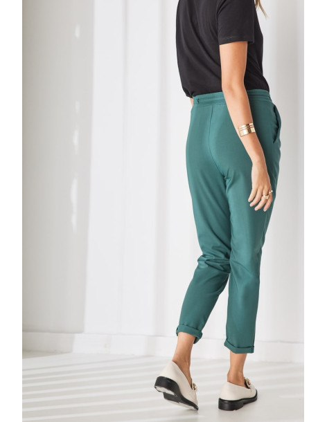 ENZZO Παντελόνι σαλβάρι γραμμή 212180-2 | BON FASHION