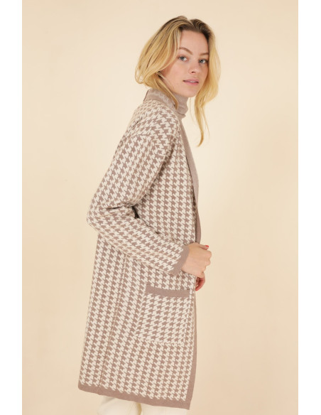 BON Cardigans B185-camel | BON FASHION