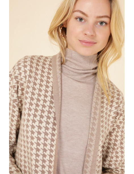 BON Cardigans B185-camel | BON FASHION