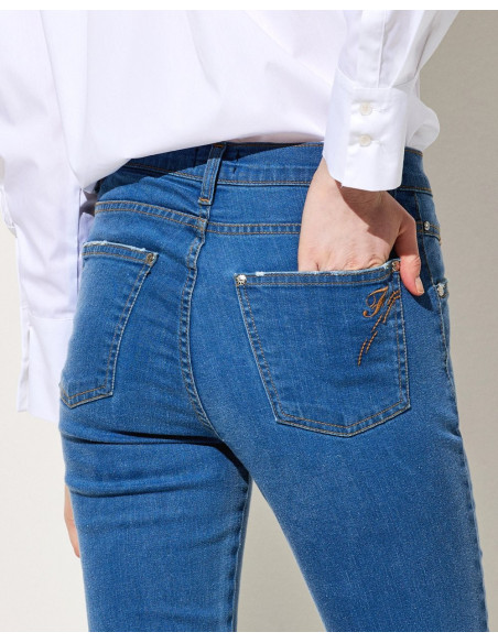 FOREL Παντελόνι τζήν 074.20.01.030 | BON FASHION
