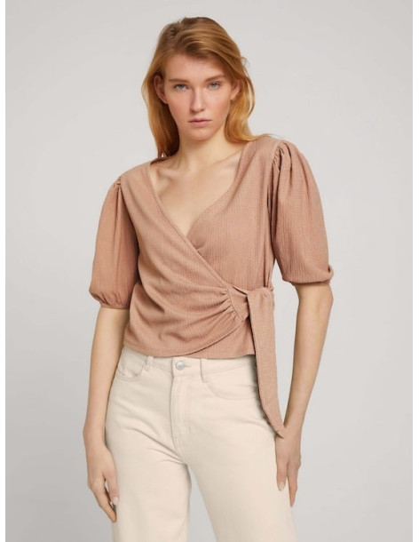 TOM TAILOR Top with details 1030196-28721 2