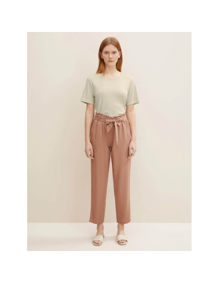 TOM TAILOR Paper bag style trousers 1030117 | BON FASHION