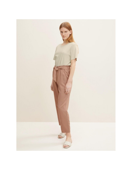 TOM TAILOR Paper bag style trousers 1030117 | BON FASHION