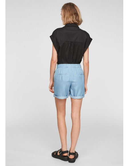 S.OLIVER Lyocell denim shorts 2062840-53Y4 | BON FASHION