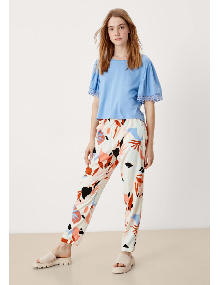 S.OLIVER Viscose tracksuit bottoms 2113574-80A3 | BON FASHION