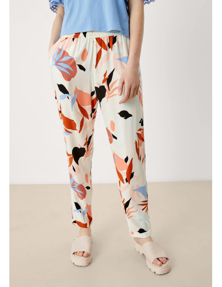 S.OLIVER Viscose tracksuit bottoms 2113574-80A3 | BON FASHION