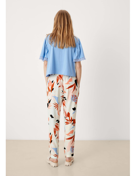 S.OLIVER Viscose tracksuit bottoms 2113574-80A3 | BON FASHION