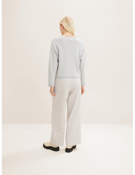 TOM TAILOR Textured knit sweater 1034067-31551 | BON FASHION