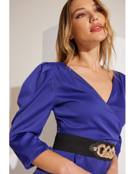 ENZZO Φόρεμα Mirian 222146-ρουά | BON FASHION