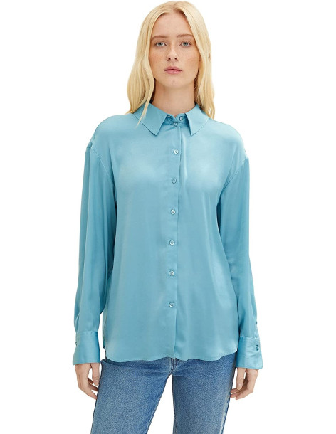 TOM TAILOR Blouse in smooth satin 1034279-30271 | BON FASHION