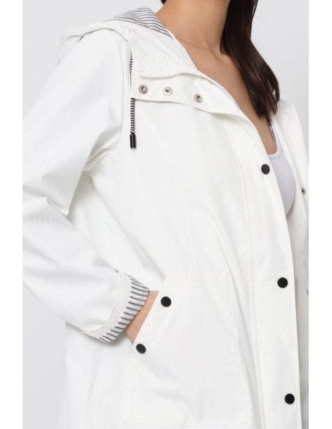 BON FASHION PARKA S3806-WHITE | BON FASHION