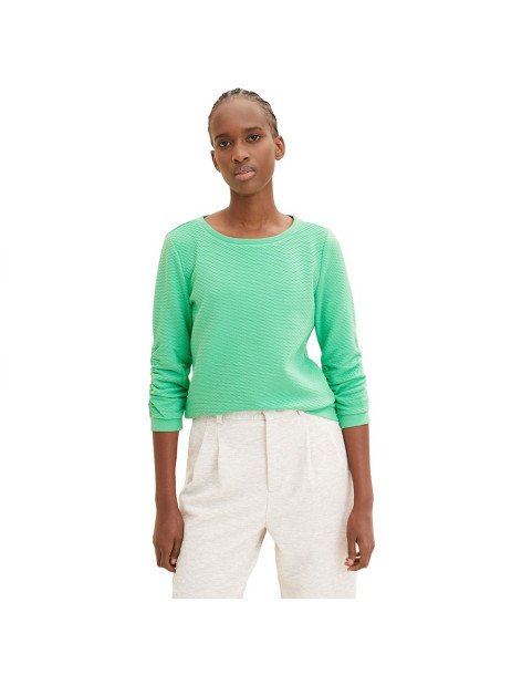 TOM TAILOR Textured μπλούζα 1021114-