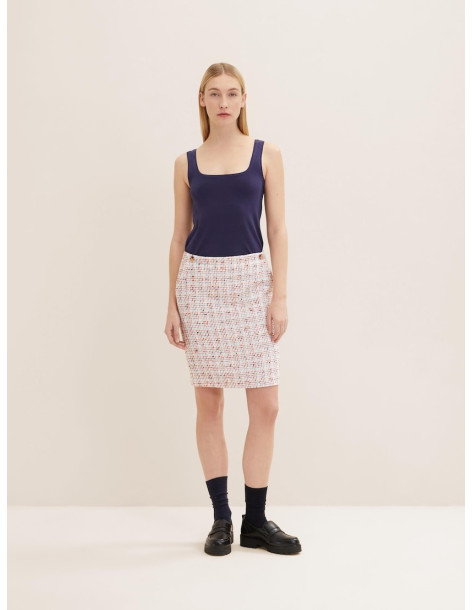 TOM TAILOR Bouclé skirt 1035324-31580 2