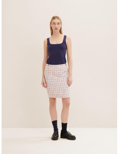 TOM TAILOR Bouclé skirt 1035324-31580 | BON FASHION