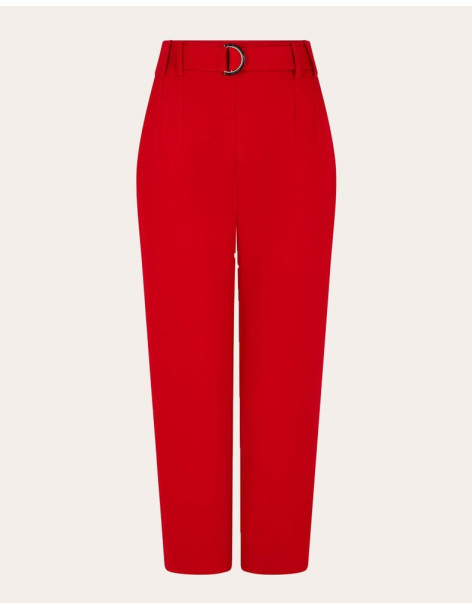 NAF NAF HIGH WAIST PANTS WITH BELT XENP28 | BON FASHION