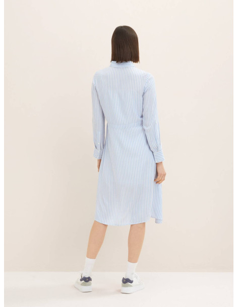 TOM TAILOR dress striped with collar 1035232-31403 2