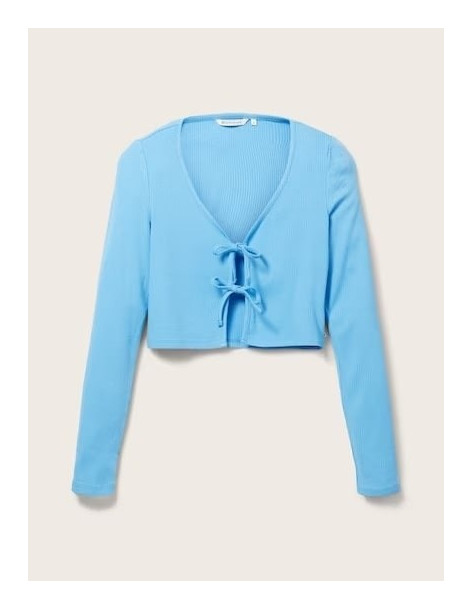 TOM TAILOR Ribbed Bolero T-Shirt 1035373-18395