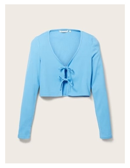 TOM TAILOR Ribbed Bolero T-Shirt 1035373-18395