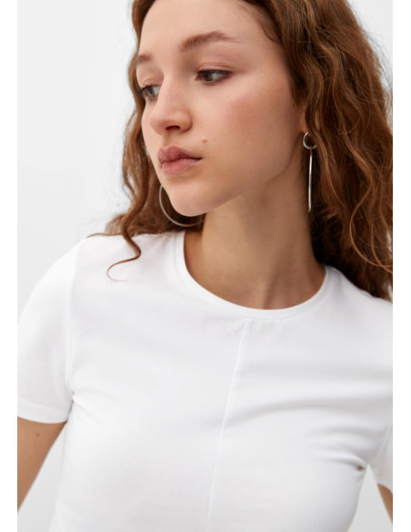 S.OLIVER T-shirt with a knot detail 2127879-0100 | BON FASHION
