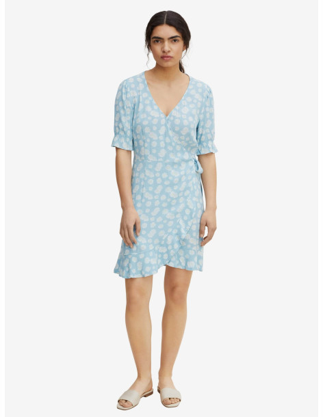 TOM TAILOR Wrap dress with a floral print 1031321-29562 2