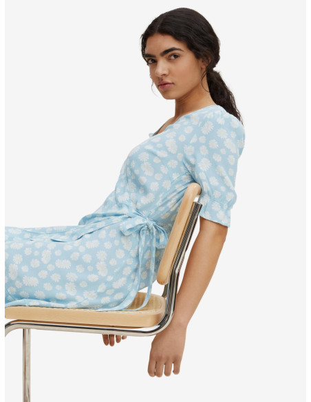 TOM TAILOR Wrap dress with a floral print 1031321-29562 | BON FASHION