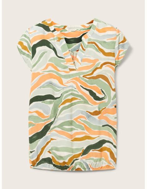 TOM TAILOR Patterned blouse 1035245-31122| BON FASHION