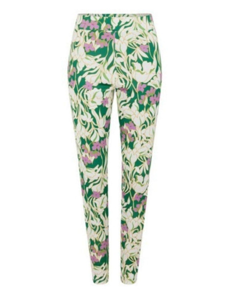 NAF NAF FLORAL TROUSER XENP45 | BON FASHION