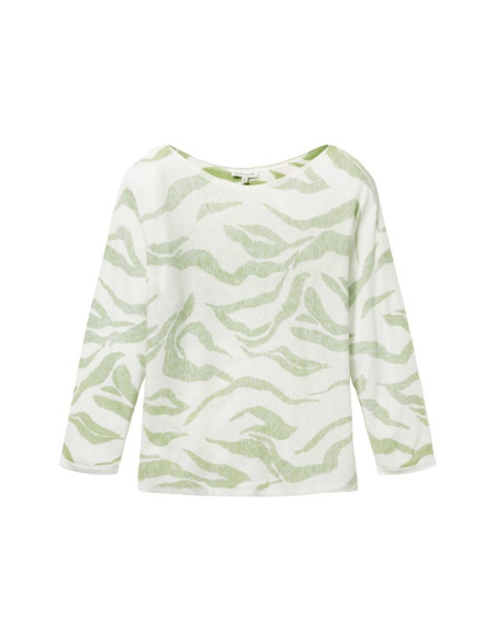 TOM TAILOR Knit pullover inside printed 1035303-31127