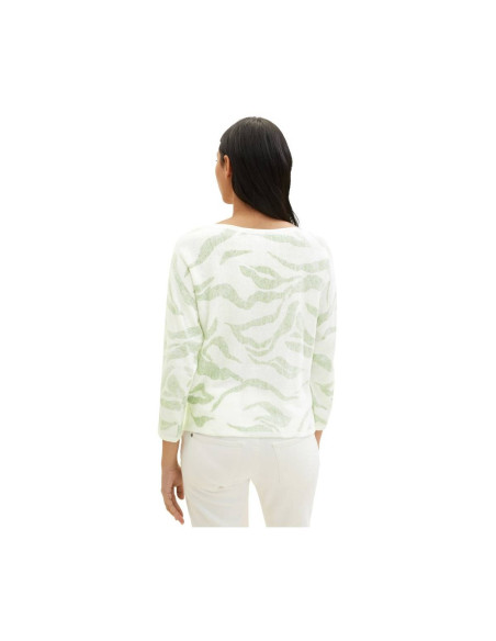 TOM TAILOR Knit pullover inside printed 1035303-31127 | BON FASHION