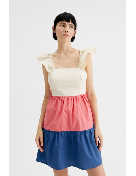COMPANIA FANTASTICA mini dress with straps 32C/11102