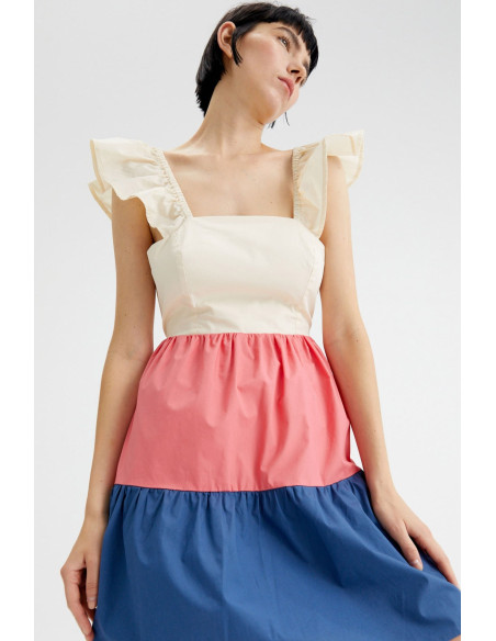 COMPANIA FANTASTICA mini dress with straps 32C/11102 | BON FASHION