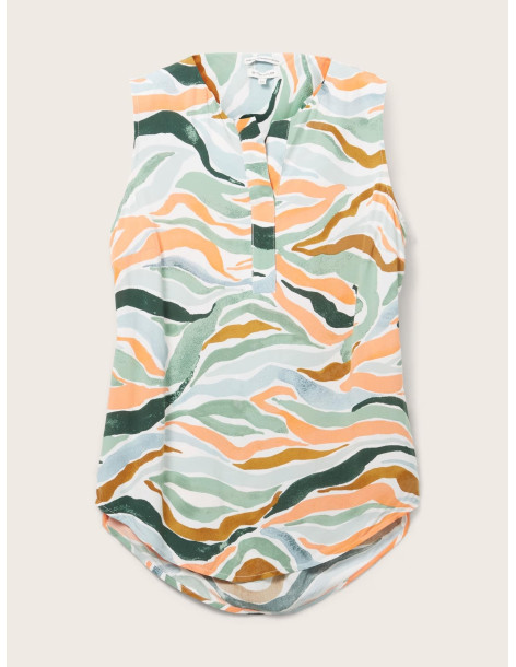 TOM TAILOR Patterned blouse 1035254-31122 | BON FASHION