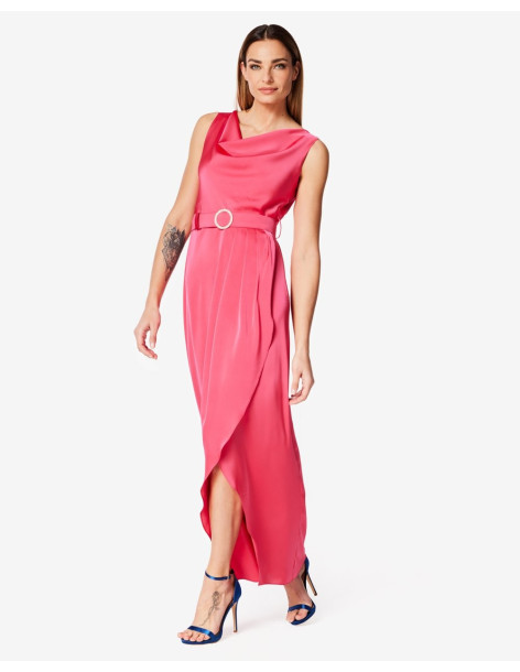 FOREL Φόρεμα maxi 076.50.01.025-ΚΑΡΠΟΥΖΙ | BON FASHION