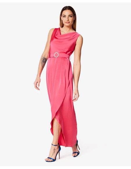 FOREL Φόρεμα maxi 076.50.01.025-ΚΑΡΠΟΥΖΙ | BON FASHION