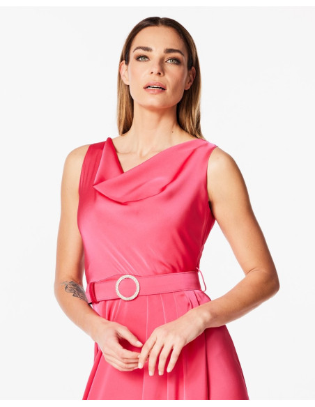 FOREL Φόρεμα maxi 076.50.01.025-ΚΑΡΠΟΥΖΙ | BON FASHION
