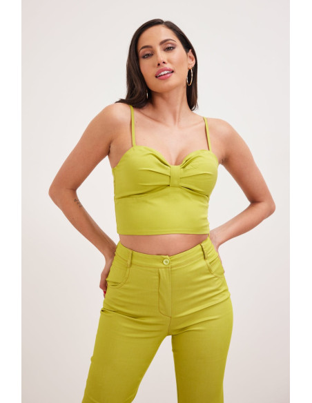 ENZZO Μπούστο Camber 231153-lime | BON FASHION