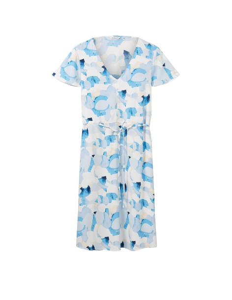 TOM TAILOR Midi dress with a fabric belt 1036648-32135 | BON FASHION