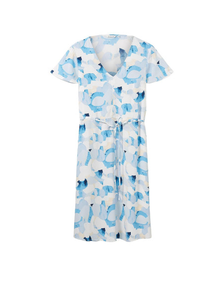 TOM TAILOR Midi dress with a fabric belt 1036648-32135 | BON FASHION